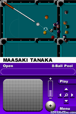 World Cup Of Pool screenshot 3 for Nintendo DS